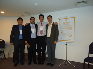 Dr. Mauricio Barroso, Dr. Roberto Porto, Dr. Michel Crosato e Dr. Marcos Rocha