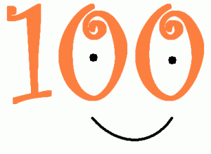 100 é uma marca legal de ser alcançada!!!